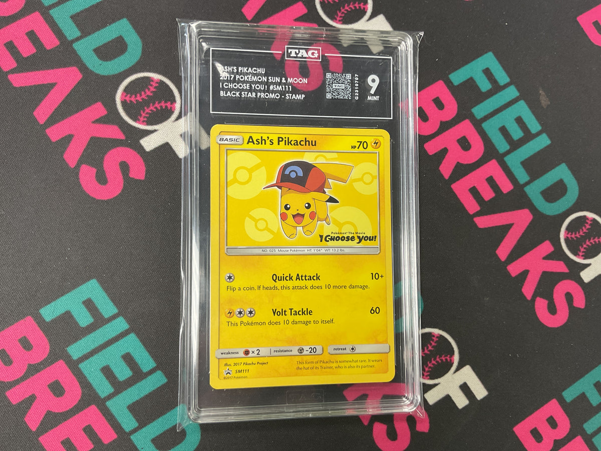 Ash’s Pikachu 2017 I CHOOSE YOU MOVIE PROMO SM111 TAG 9