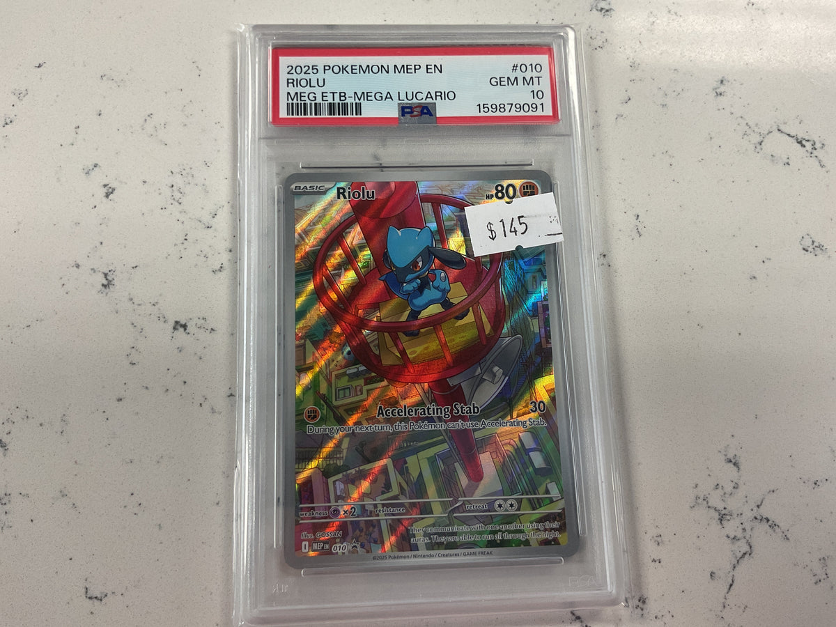 Riolu Mega Evolution ETB Promo 010 PSA 10