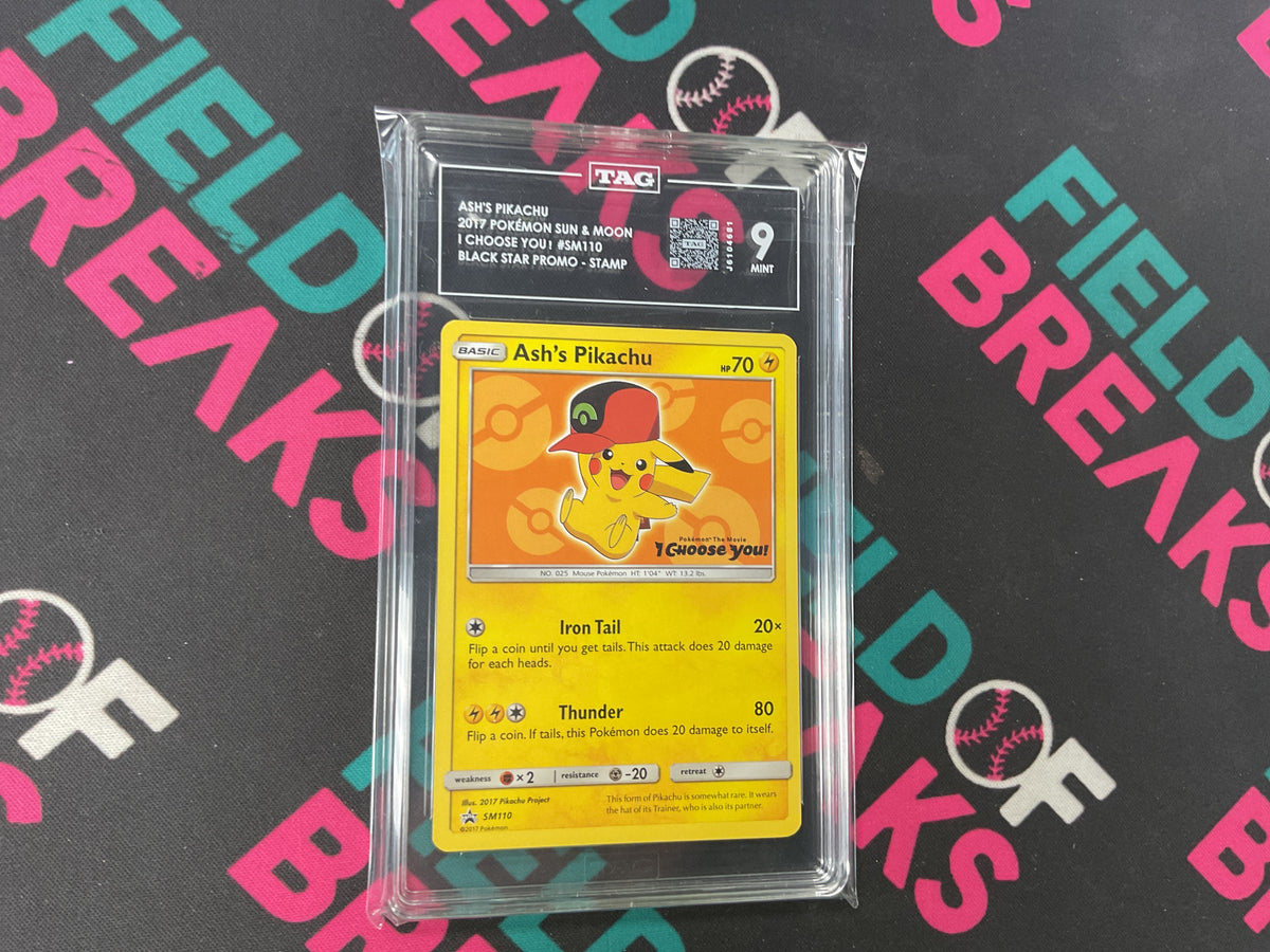Ash’s Pikachu 2017 I CHOOSE YOU MOVIE PROMO SM110 TAG 9