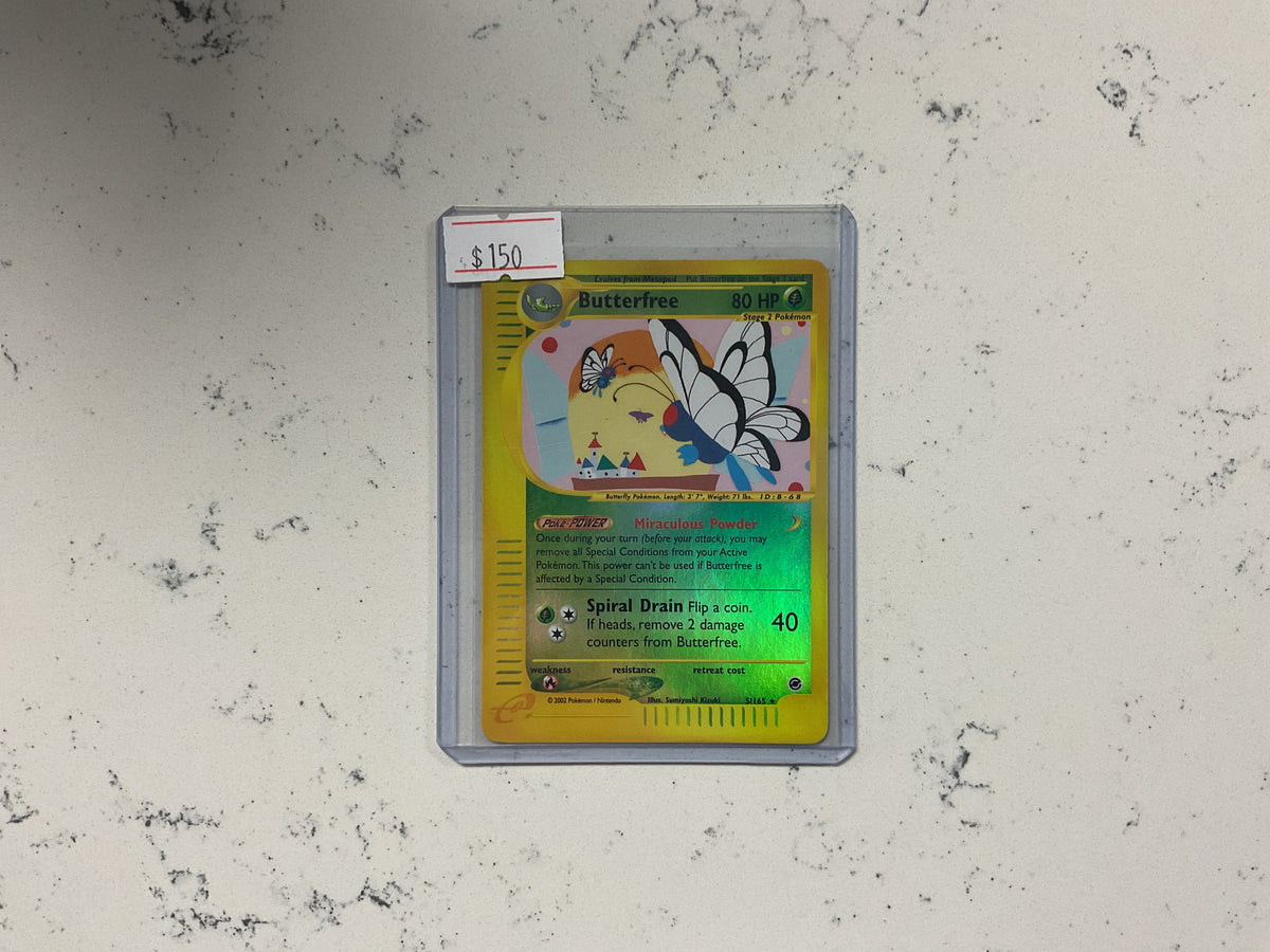 Butterfree 5/165 rev holo