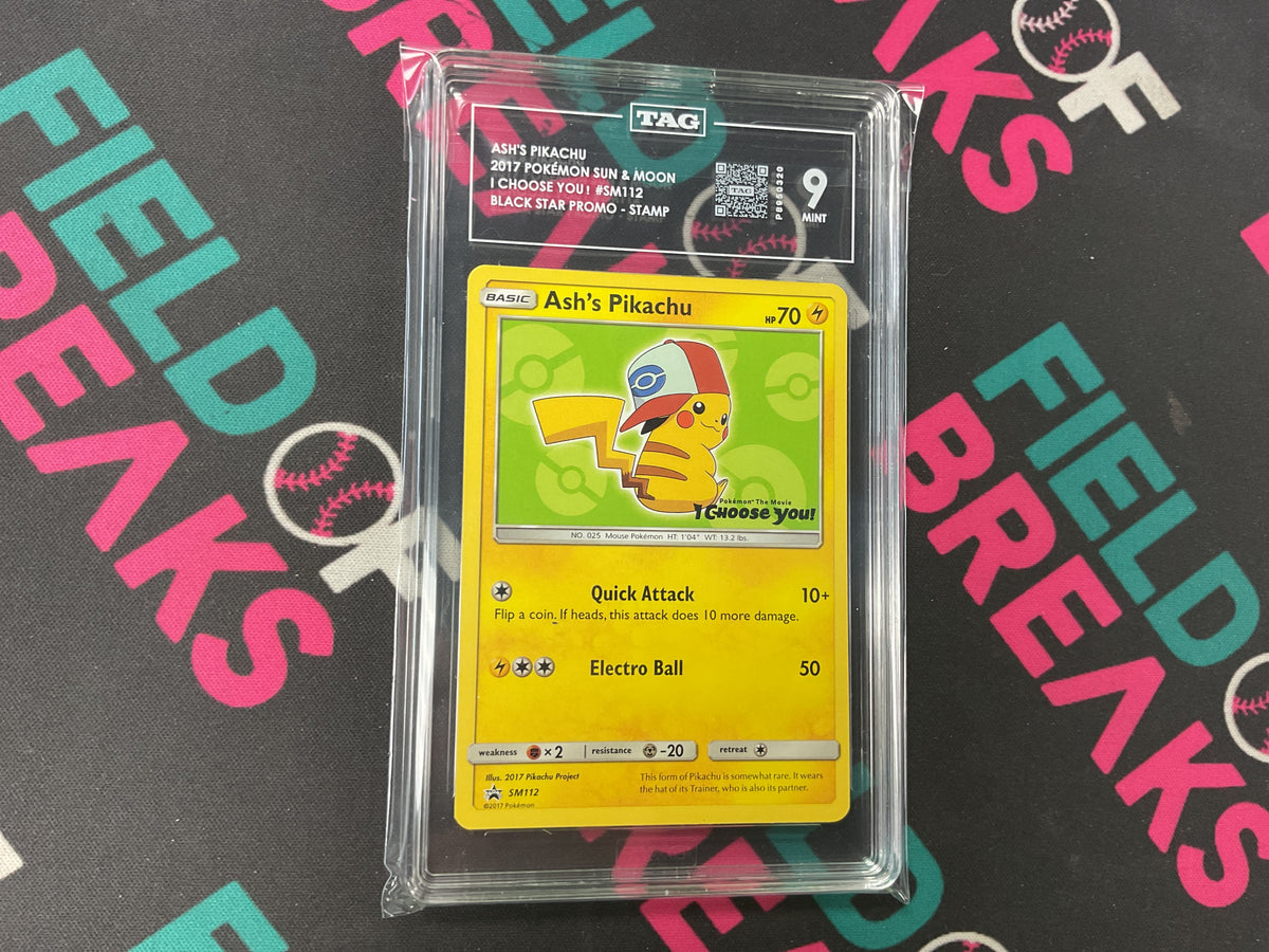 Ash’s Pikachu 2017 I CHOOSE YOU MOVIE PROMO SM112 TAG 9
