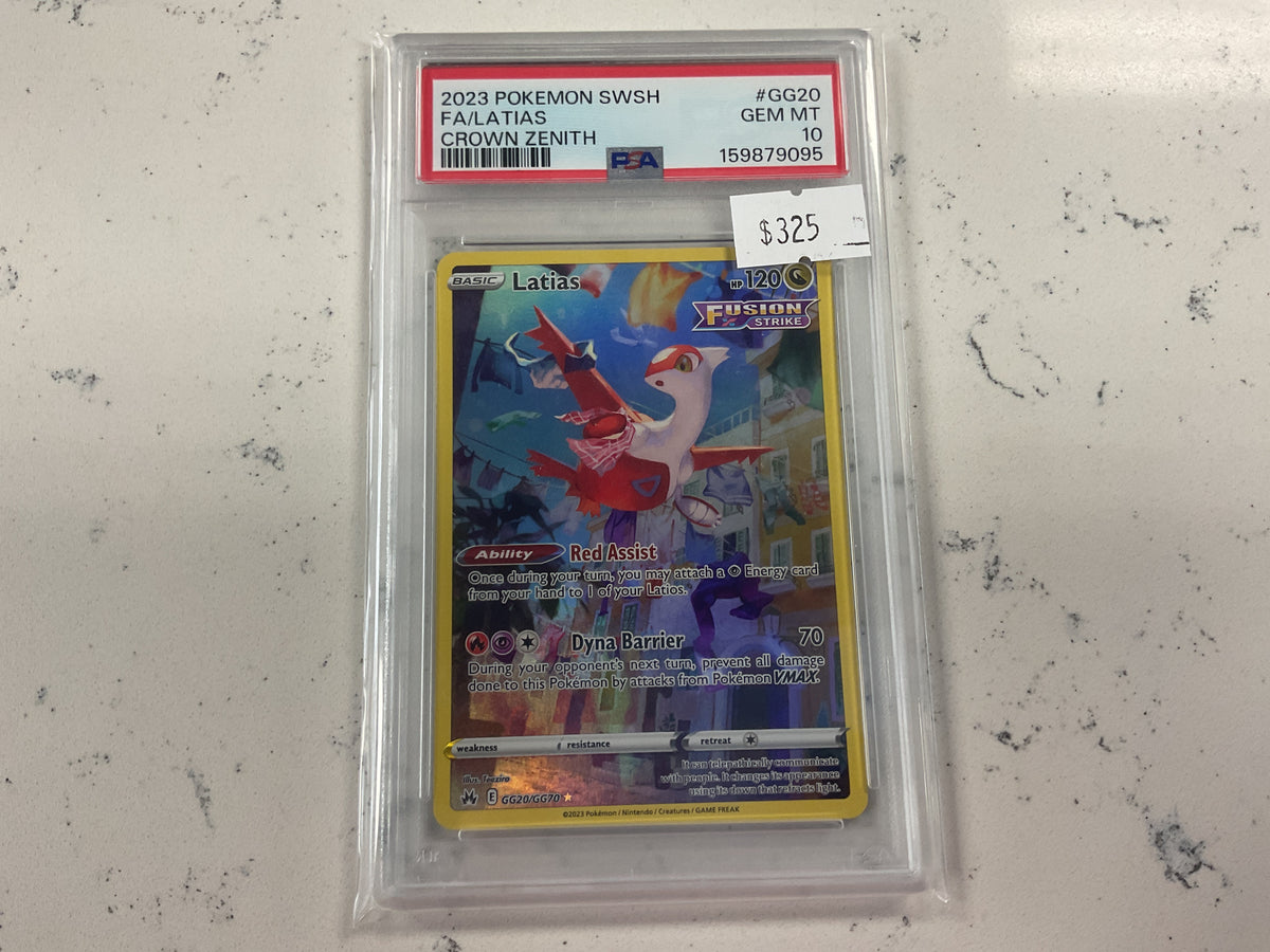 Latias GG20/GG70 PSA 10