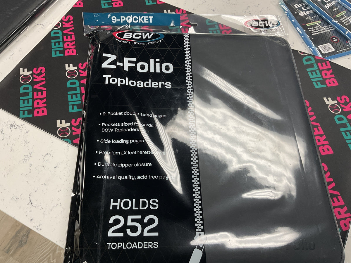 Z-Folio Toploader Binders