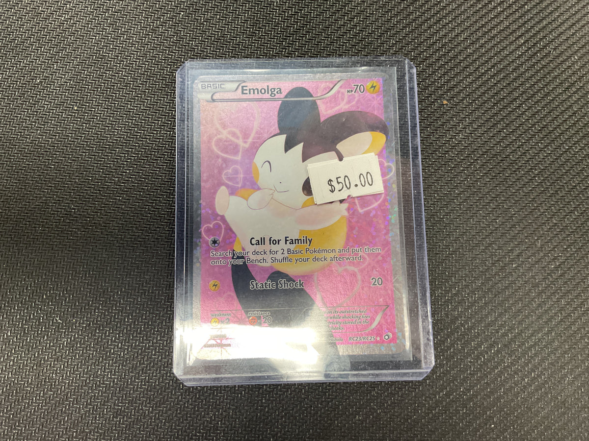 Emolga Full Art Legendary Treasures: Radiant Collection RC23/RC25 (LP)
