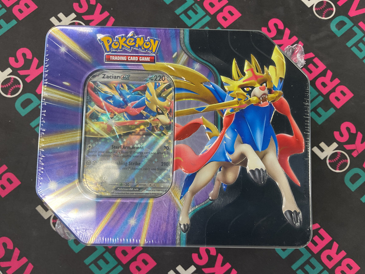 Zacian Ex Tin
