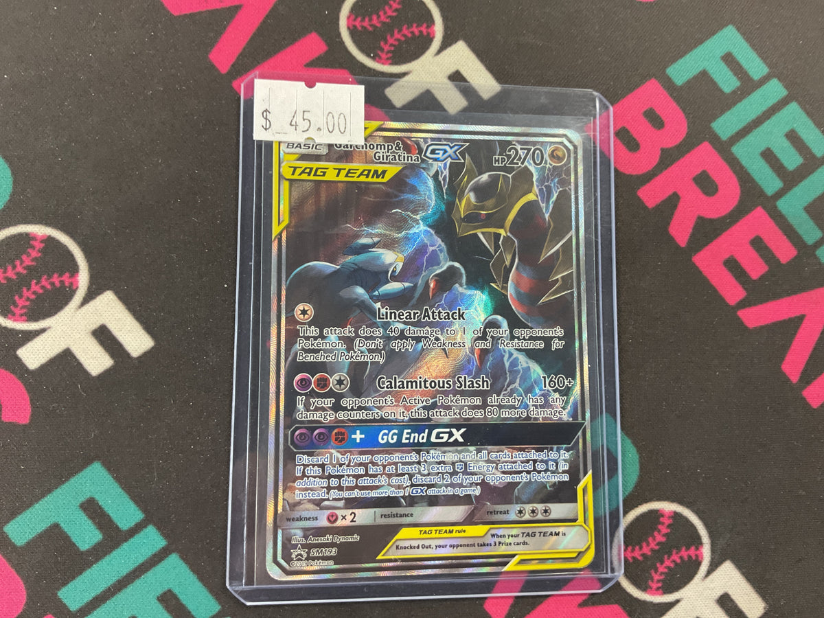 Garchomp & Giratina GX SM193